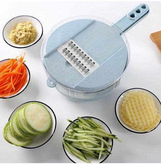 8-in-1 Mandoline Vegetable Slicer | Easy Cut Kitchen Tool ✨